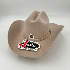 Justin Rodeo Silverbelly Cowboy Hat 6 7/8